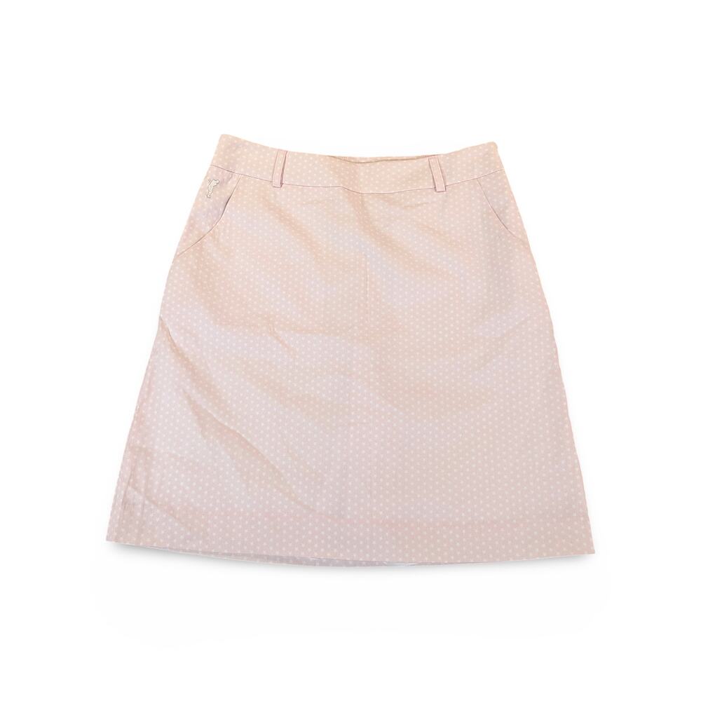 Golfino Pink Star Print Golf Skirt Size 4